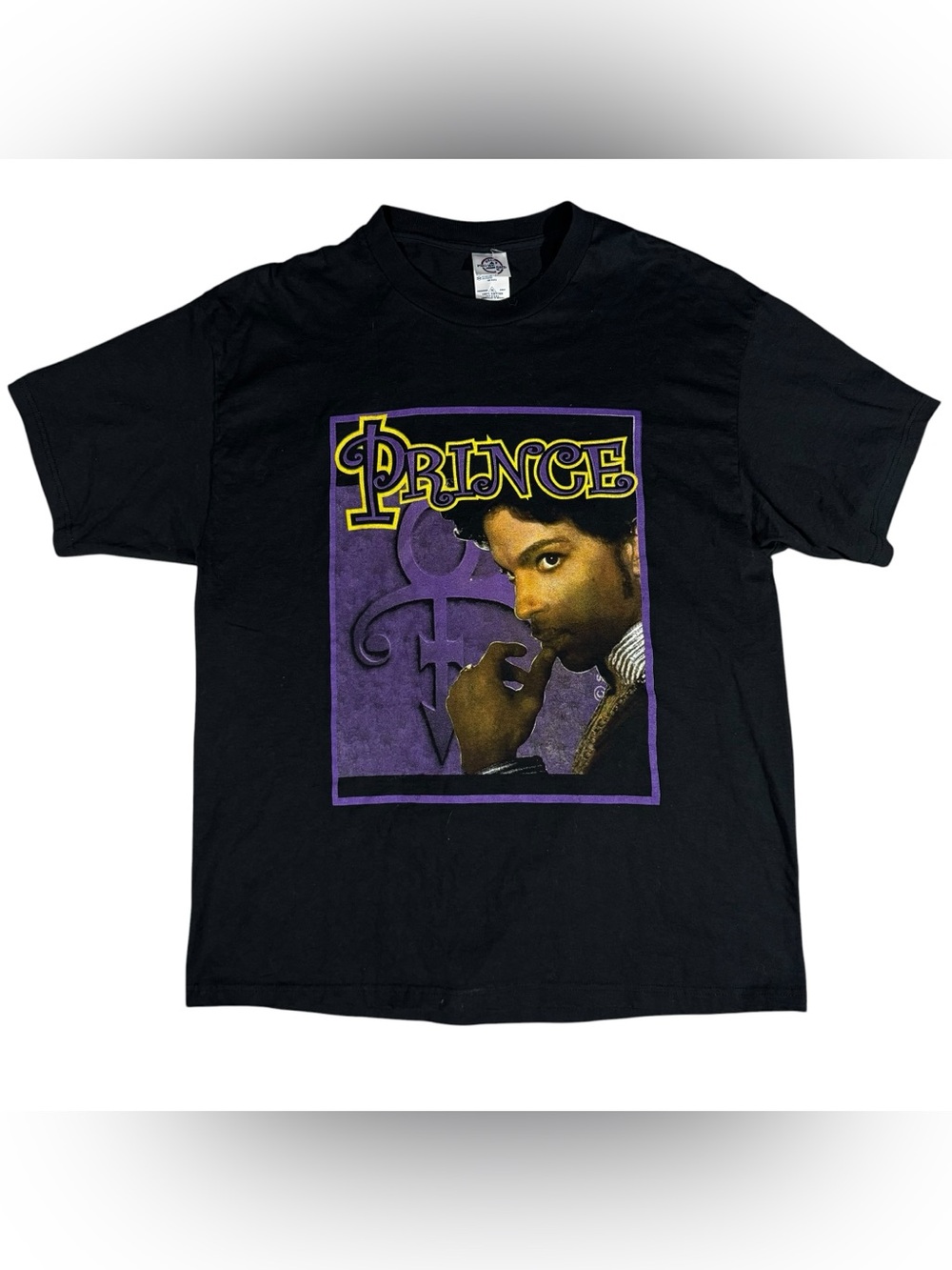 VTG Prince T Shirt Men’s XL Black Musicology 2004ever World Tour  Delta USA Knit